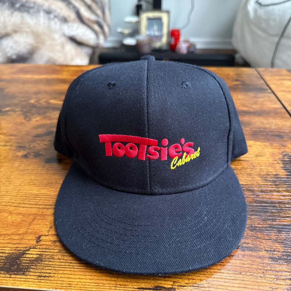 Seinfeld TV Show Logo Retro Black Snapback Hat